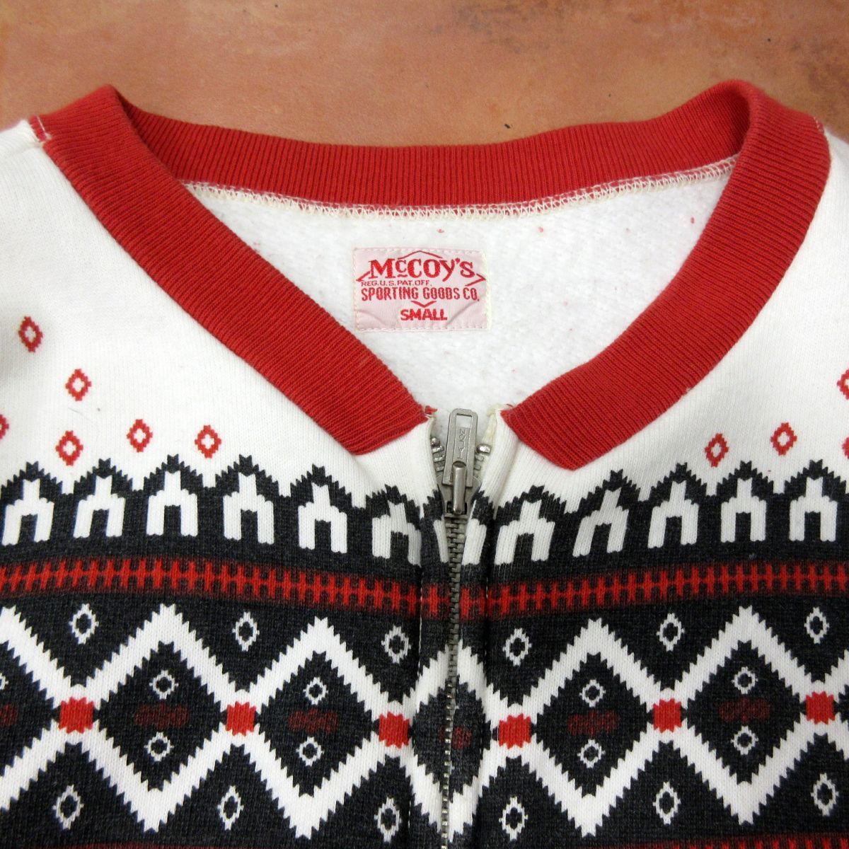 雪柄 スウェット PRINTED SNOW PATTERN F⁄Z SWEATSHIRT | 1円○リアル 