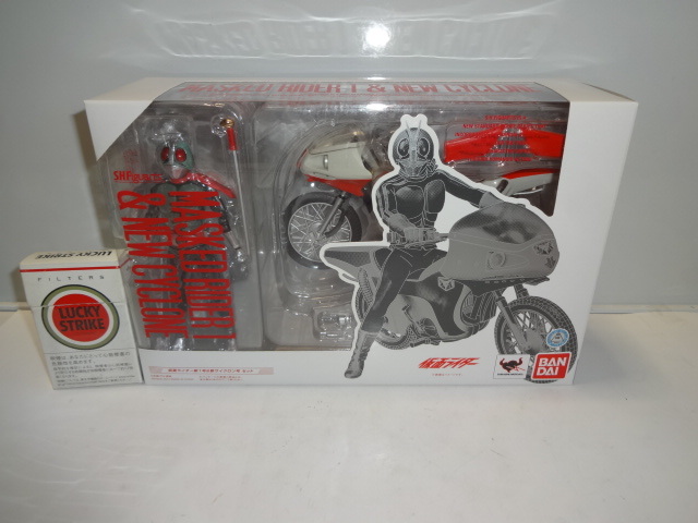  S.H.Figuarts 仮面ライダー新1号&新サイクロン号 セット バンダイ 品(仮面ライダー1号)｜売買されたオークション情報、yahooの商品情報をアーカイブ公開 - オークファン 仮面ライダー1号