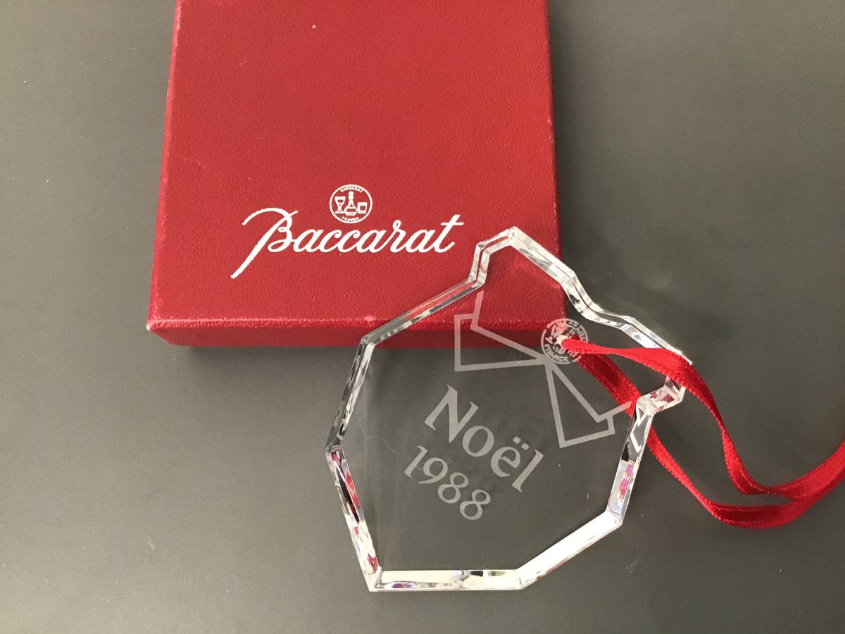 豊富な，新作登場 Baccarat バカラ Noel ノエル クリスマス オーナメント 1988(バカラ)｜売買されたオークション情報、yahooの商品情報をアーカイブ公開 - オークファン バカラ