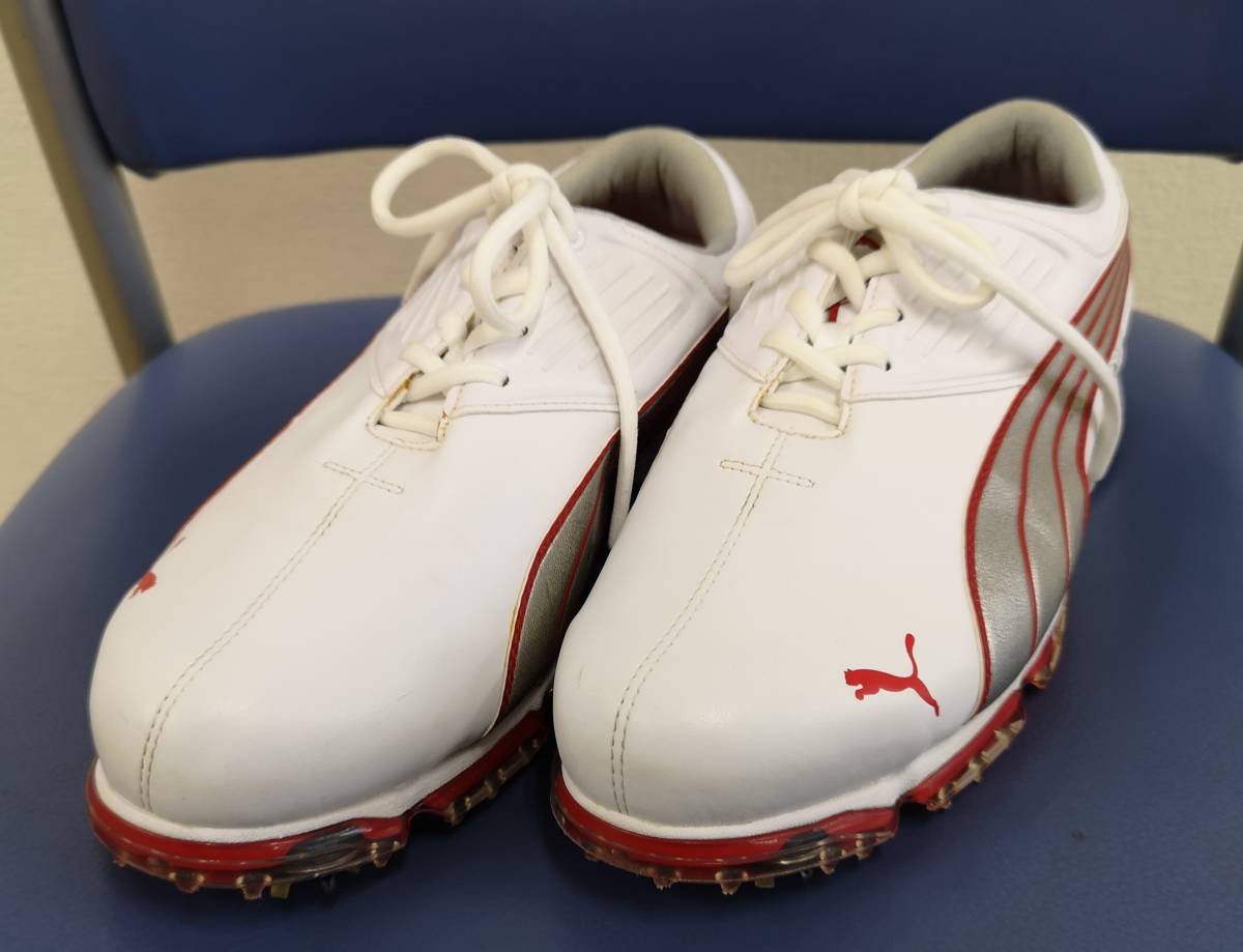 2026，高品質 PUMA プーマ SPORTLifeStile ゴルフシューズ 26.5cm ホワイト/レッド(26.5cm)｜売買されたオークション情報、yahooの商品情報をアーカイブ公開 - オークファン 26.5cm