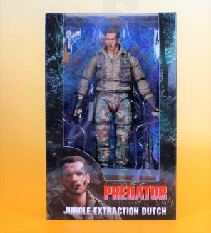 〈即決価格〉【未開封】 NECA ネカ 7インチ ジャングルエクストラクション ダッチ (「 プレデター 」より)(1/10) as シュワルツェネッガー NECA プレデター ネカ 7インチスケールアクションフィギュア Necaプレデタージャングルハンターコレクターの7 \"スケールアクション
