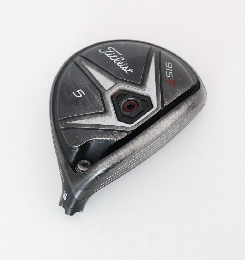 定番人気，新品 訳有1円 Titleist タイトリスト 915Fフェアウェイウッド 5W 18&deg; ヘッドのみ 日本仕様 18205(ヘッド)｜売買されたオークション情報、yahooの商品情報をアーカイブ公開 - オークファン 部品