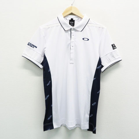 豊富な，セール OAKLEY オークリー 2019年モデル 半袖ポロシャツ ホワイト系 M 240001343976 メンズ(オークリー)｜売買されたオークション情報、yahooの商品情報をアーカイブ公開 - オークファン シャツ