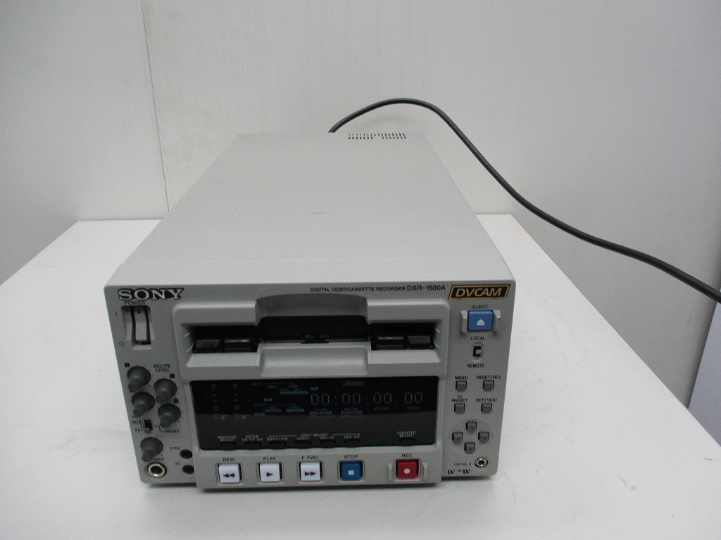 SONY DSR-1500A 業務用DVCAMレコーダー ☆C2003-0049U DSR-1500A DVCAM