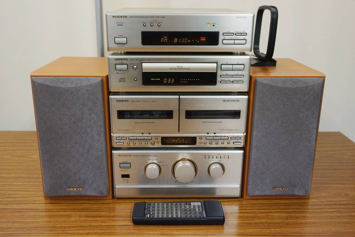 品質販売 ONKYO オンキョー A-922M C-710M K-W511M T-422M D-V77