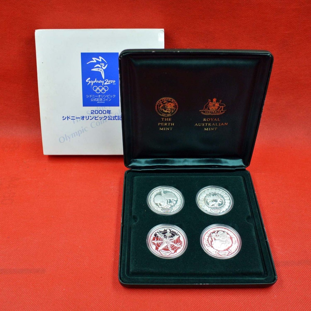0 Sydney Coin - Silver $5 Olympic Collection The Portrait Set 