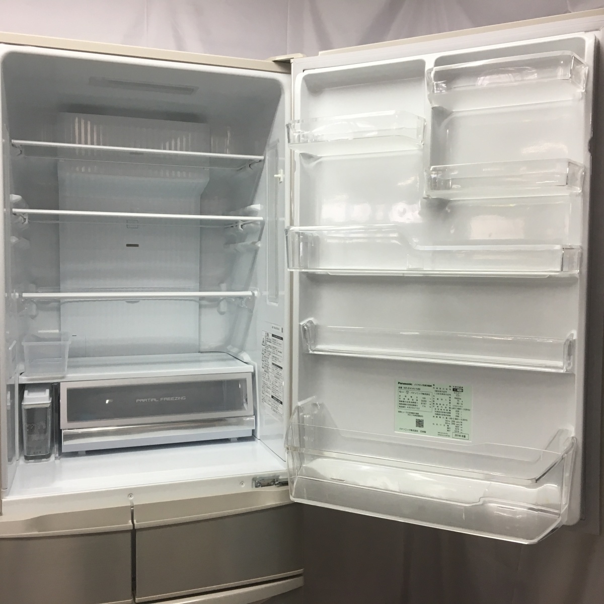 Panasonic 冷蔵庫 NR-E414V 2018年 406L 大阪市内 引取歓迎☆【11850