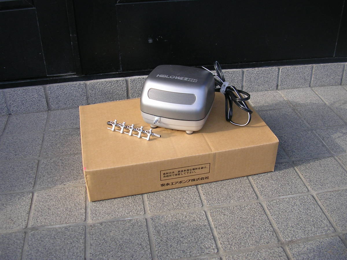 【低価，新作登場】 キョーリン C8000 ５孔分岐コック付エアーポンプ(エアポンプ)｜売買されたオークション情報、yahooの商品情報をアーカイブ公開 - オークファン エアポンプ