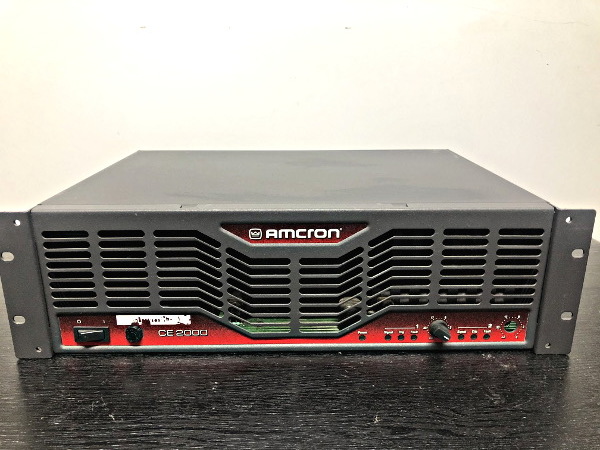 販売認定店 AMCRON CE2000 アムクロン パワーアンプ②