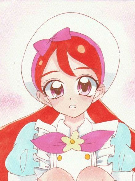 同人手描きイラスト キラキラ☆プリキュアアラモード 宇佐美いちか キュアホイップ