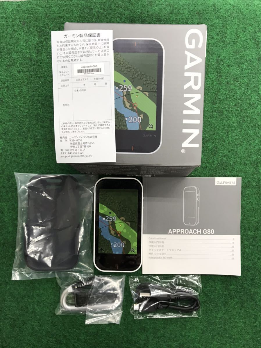 最安値，新品 良品 GARMIN APPROACH G80 GPSナビ ハンディ型 日本正規品(GPSナビ)｜売買されたオークション情報、yahooの商品情報をアーカイブ公開 - オークファン GPSナビ