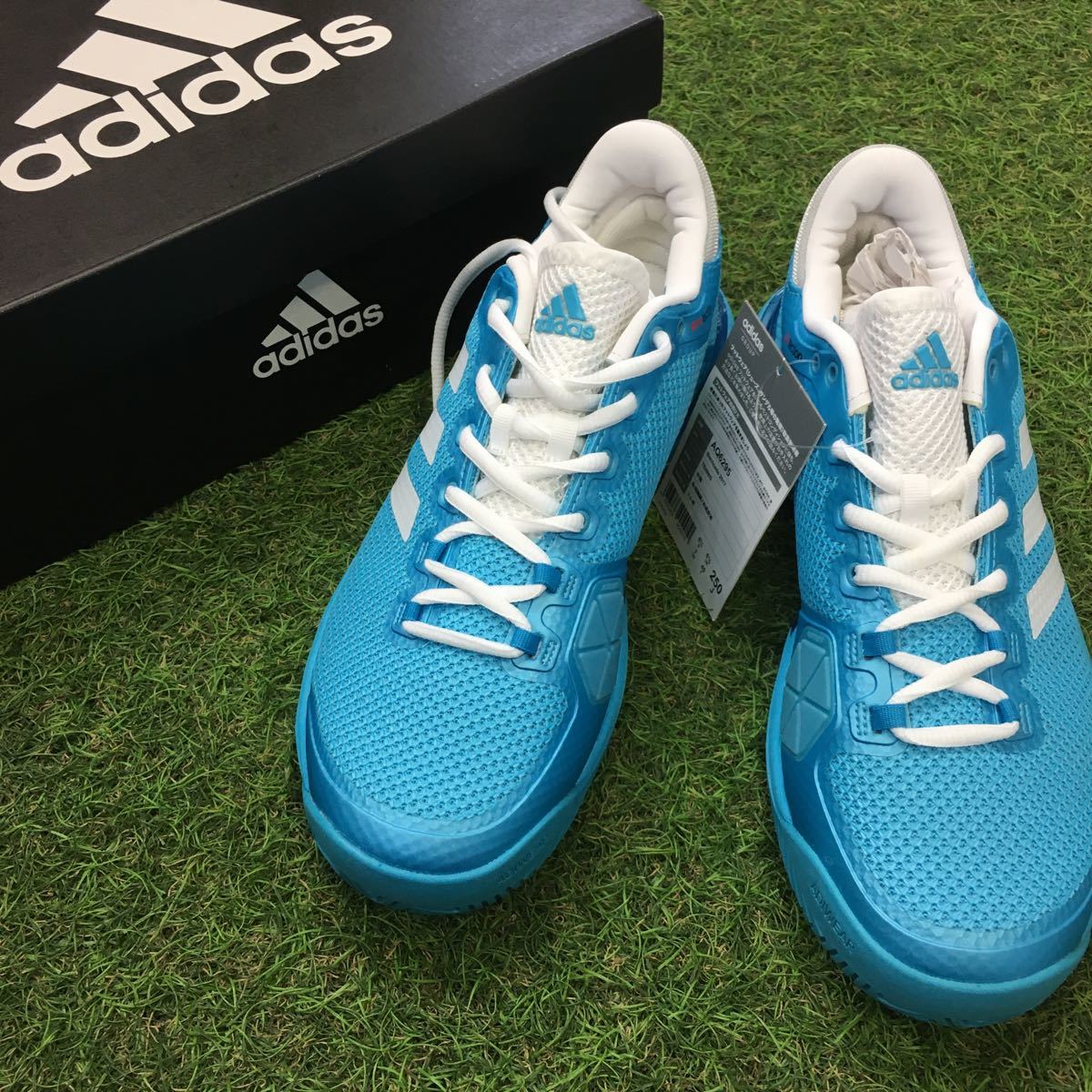  A X1000 Adidas アディダス Barricade 2017 バリーケード 2017 AQ6295 25cm テニス シューズ 展示品(25.0cm～)｜売買されたオークション情報、yahooの商品情報をアーカイブ公開 - オークファン 男性用