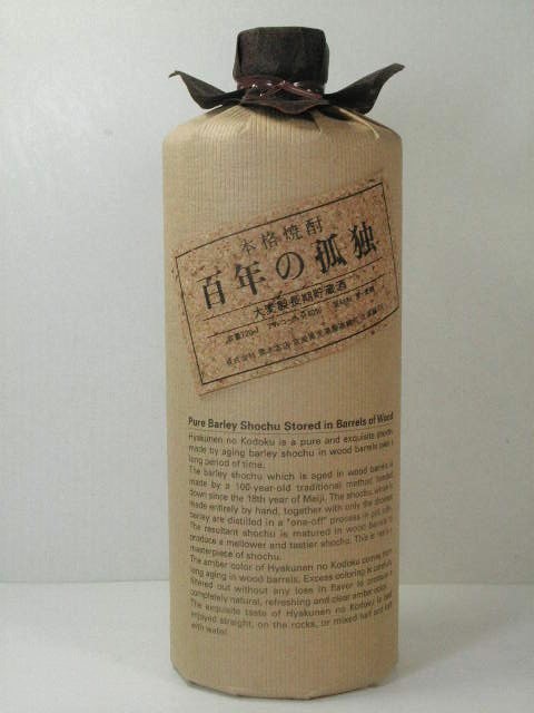 百年の孤独 １本　　　麦焼酎 百年の孤独 720ml 麦焼酎 日本酒・地酒 十亀酒店オンラインショップ 百年の孤独の蔵元黒木本店