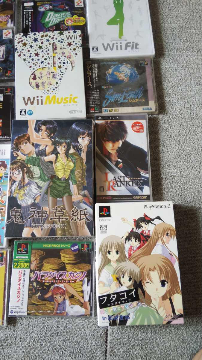 新品未開封 ゲームソフト大量セット PSP PS N64 Wii DC PC MEGACD