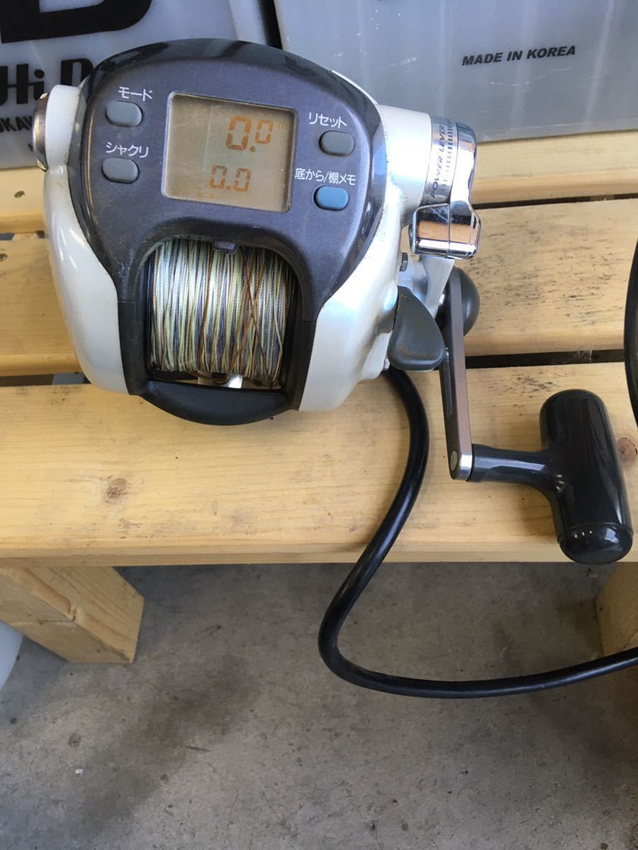  Daiwa ダイワ SUPER TANACOM-X500CP スーパータナコン 電動リール(ダイワ)｜売買されたオークション情報、yahooの商品情報をアーカイブ公開 - オークファン 電動