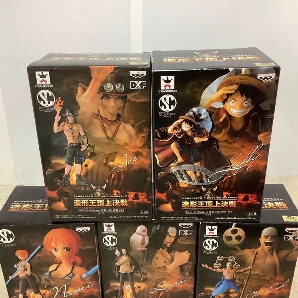 造形王頂上決戦 ONE PIECE バンプレスト 1円～ 他 ナミ 1円 未開封含
