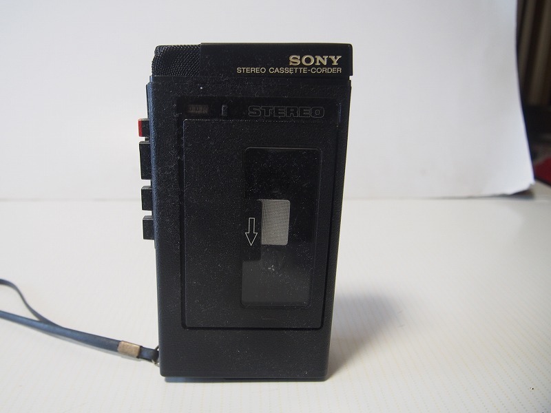 SONY ソニー TCS-300 ステレオカセットレコーダー ブラック 動作未確認