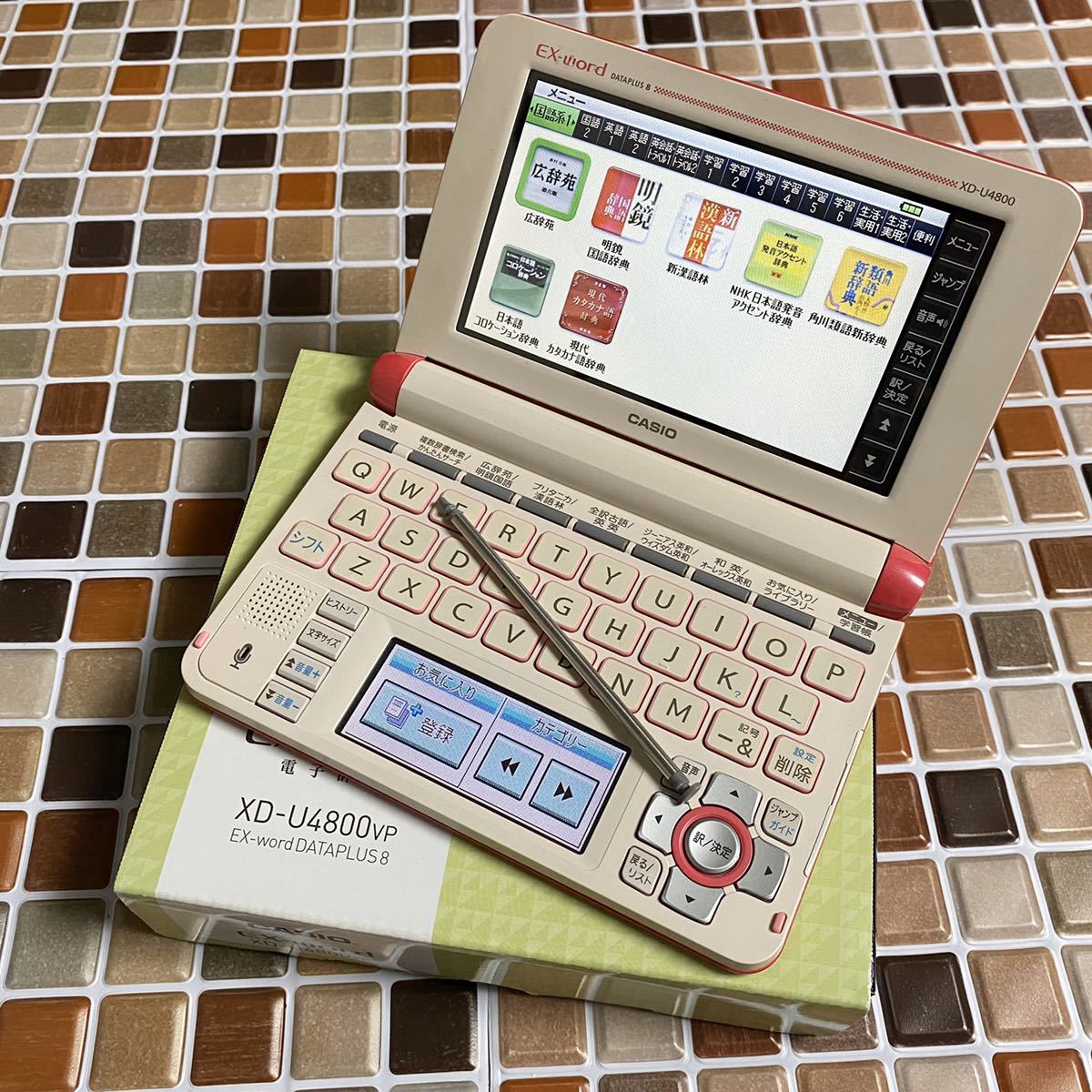 電子辞書 - CASIO カシオ | エクスワード Ex-word 高校生学習モデル XD 