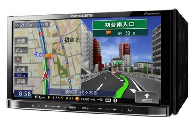 N527☆難あり☆ carrozzeria カロッツェリア メモリーナビ AVIC-RZ77