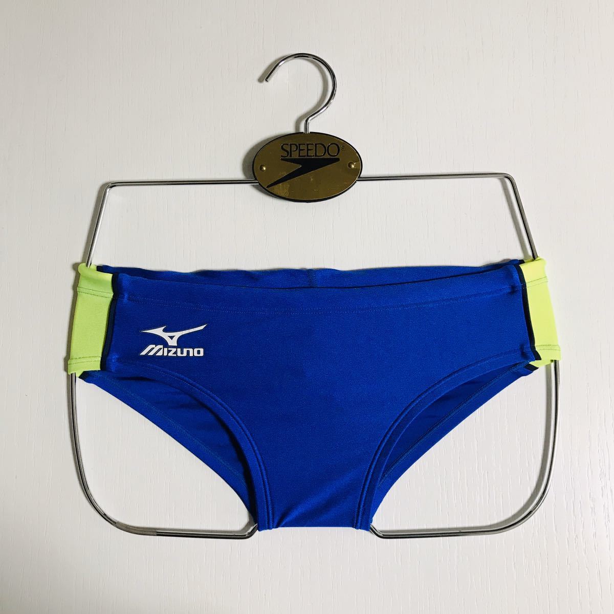 競パン MIZUNO ルネサンス ブルー×イエロー SSサイズ