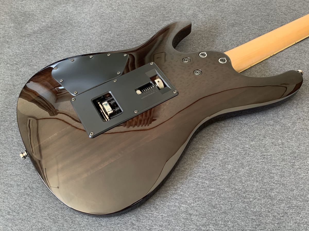 Ibanez S570DXQM アイバニーズ Sシリーズ シースルーブラック EMG