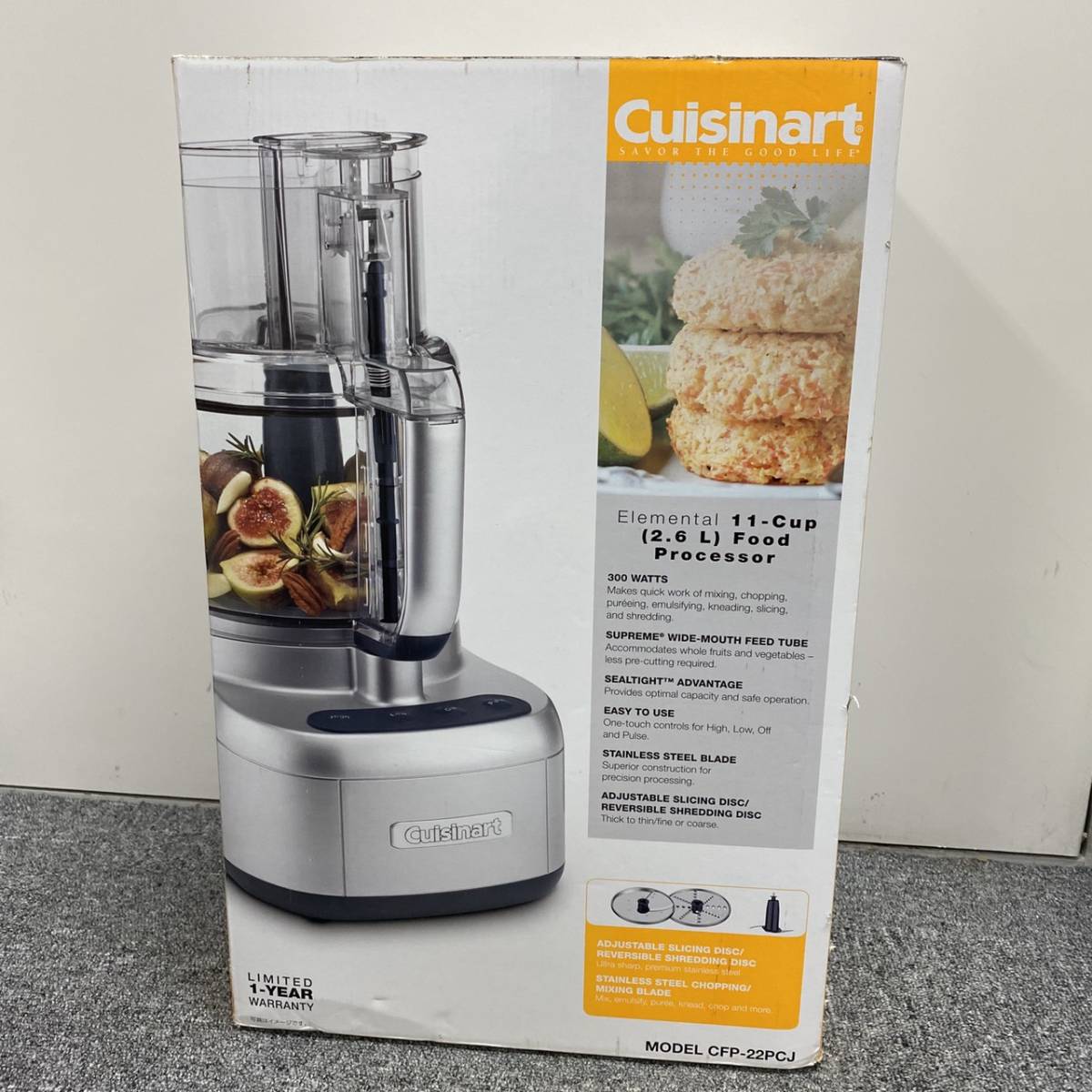 未開封品 CUISINART クイジナート フードプロセッサー 2.6L 11カップ