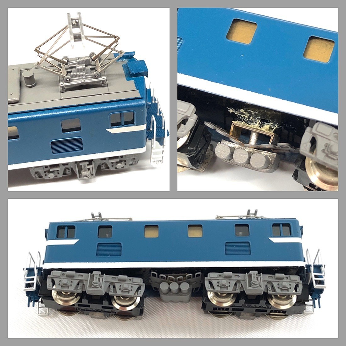 秩父鉄道 組立キット 電気機関車 (506・507) デキ500形 16番(HO
