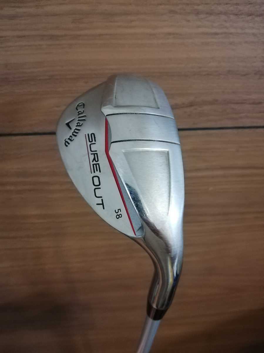 331 キャロウェイ シュアアウト 58° ウェッジ callaway SURE OUT 右 