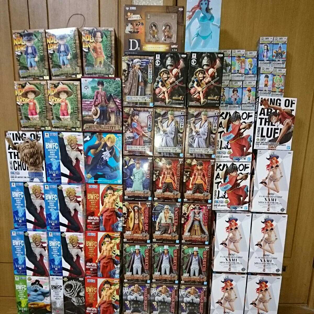 56体 ワンピース フィギュア セット プライズ 一番くじ まとめ売り スタンピード Dxf ワーコレ ワノ国 Msp Bwfc Dxフィギュア One Piece 売買されたオークション情報 Yahooの商品情報をアーカイブ公開 オークファン Aucfan Com