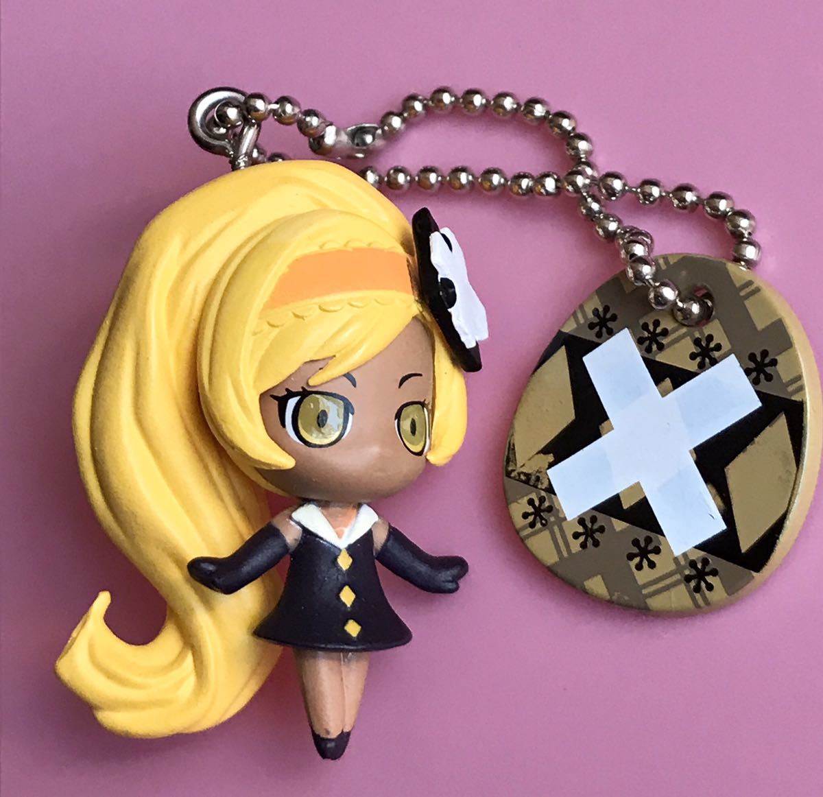 しゅごキャラ！ ×ダイヤ ×キャラ しゅごたま型プレート付き マスコット