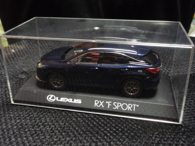 レクサス LEXUS ミニカー RX ”F SPORT” 京商 1/43スケールフィギュア