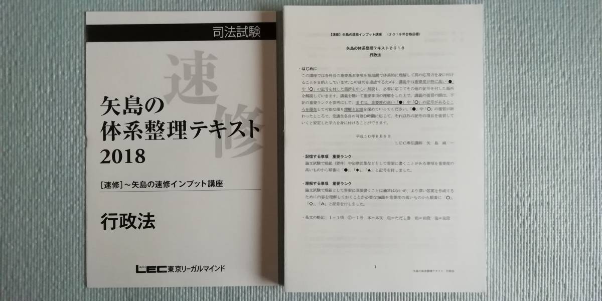 司法試験 矢島の速修インプット講座 LEC - 2026年合格目標 民法 LEC