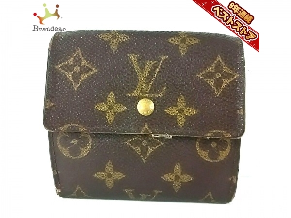 ルイヴィトン LOUIS VUITTON Wホック財布 M61652 ポルト モネ・ビエ