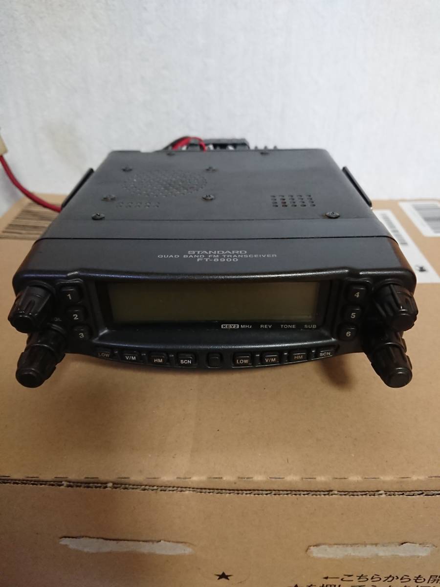 中古 STANDARD QUADBAND FMトランシーバー FT-8900 ジャンク STANDARD