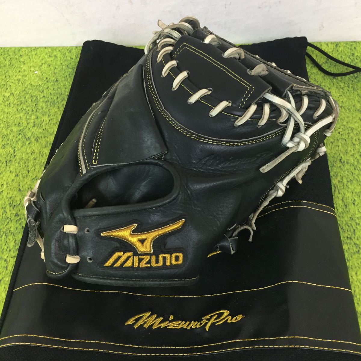 数量限定，新品 G-2193 ミズノ mizuno ミズノプロ mizunopro 軟式 捕手 キャッチャーミット グラブ グローブ 野球 品(捕手用)｜売買されたオークション情報、yahooの商品情報をアーカイブ公開 - オークファン 大人用