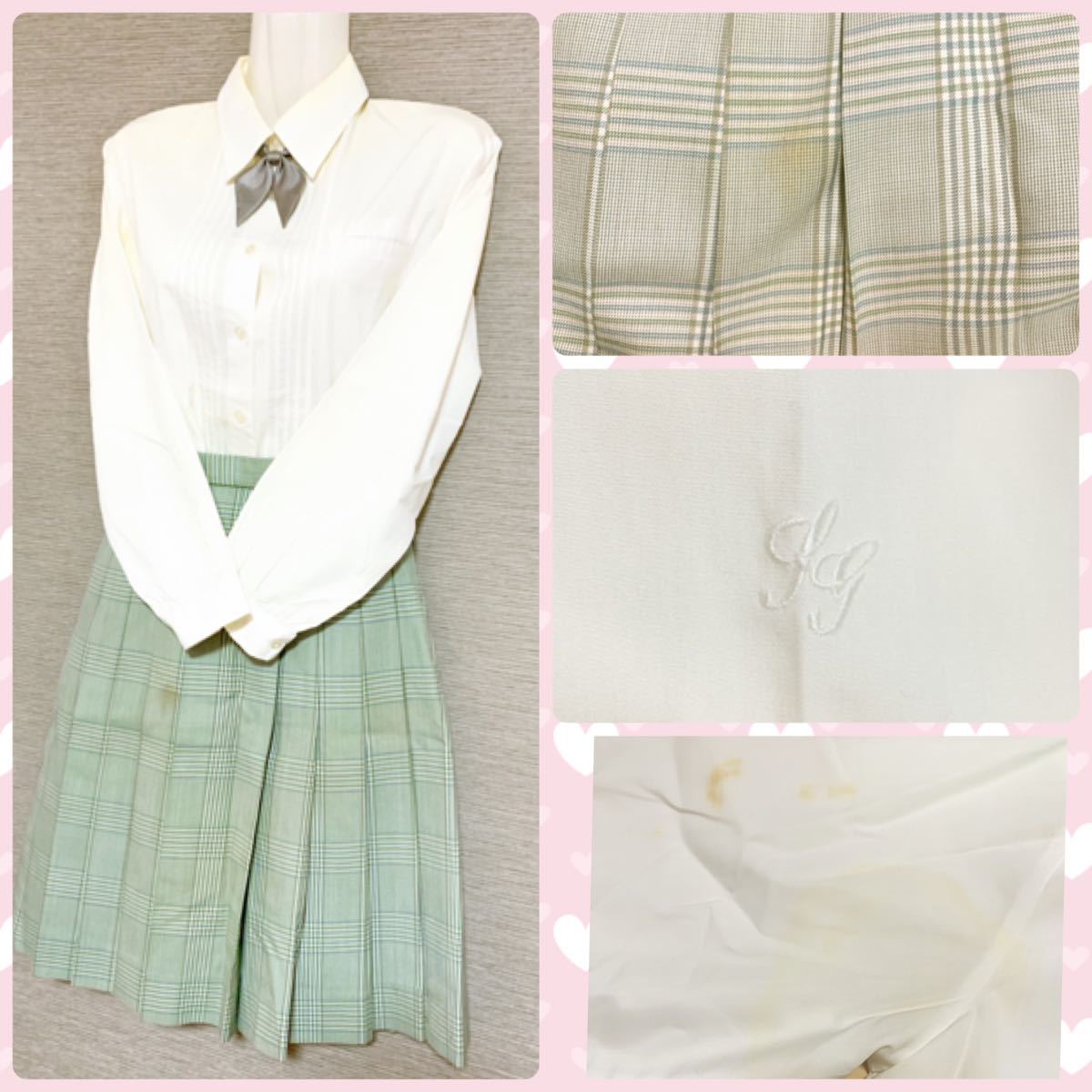 神奈川県 洗足学園高校の女子制服セット 緑色の可愛い制服 私立女子校 学生服 売買されたオークション情報 Yahooの商品情報をアーカイブ公開 オークファン Aucfan Com