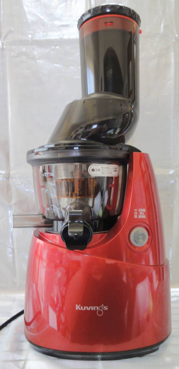 KUVINGS クビンス ホールスロージューサー JSG-641M レッド お手軽
