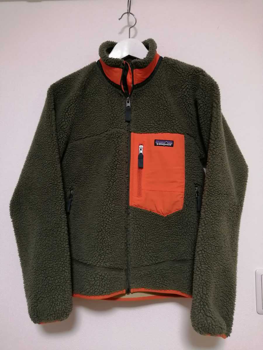 全国無料，大得価 パタゴニア レトロX フリースジャケット XS patagonia カーキ&times;オレンジ 23056FA16 ボアフリース(XSサイズ以下)｜売買されたオークション情報、yahooの商品情報をアーカイブ公開 - オークファン 男性用