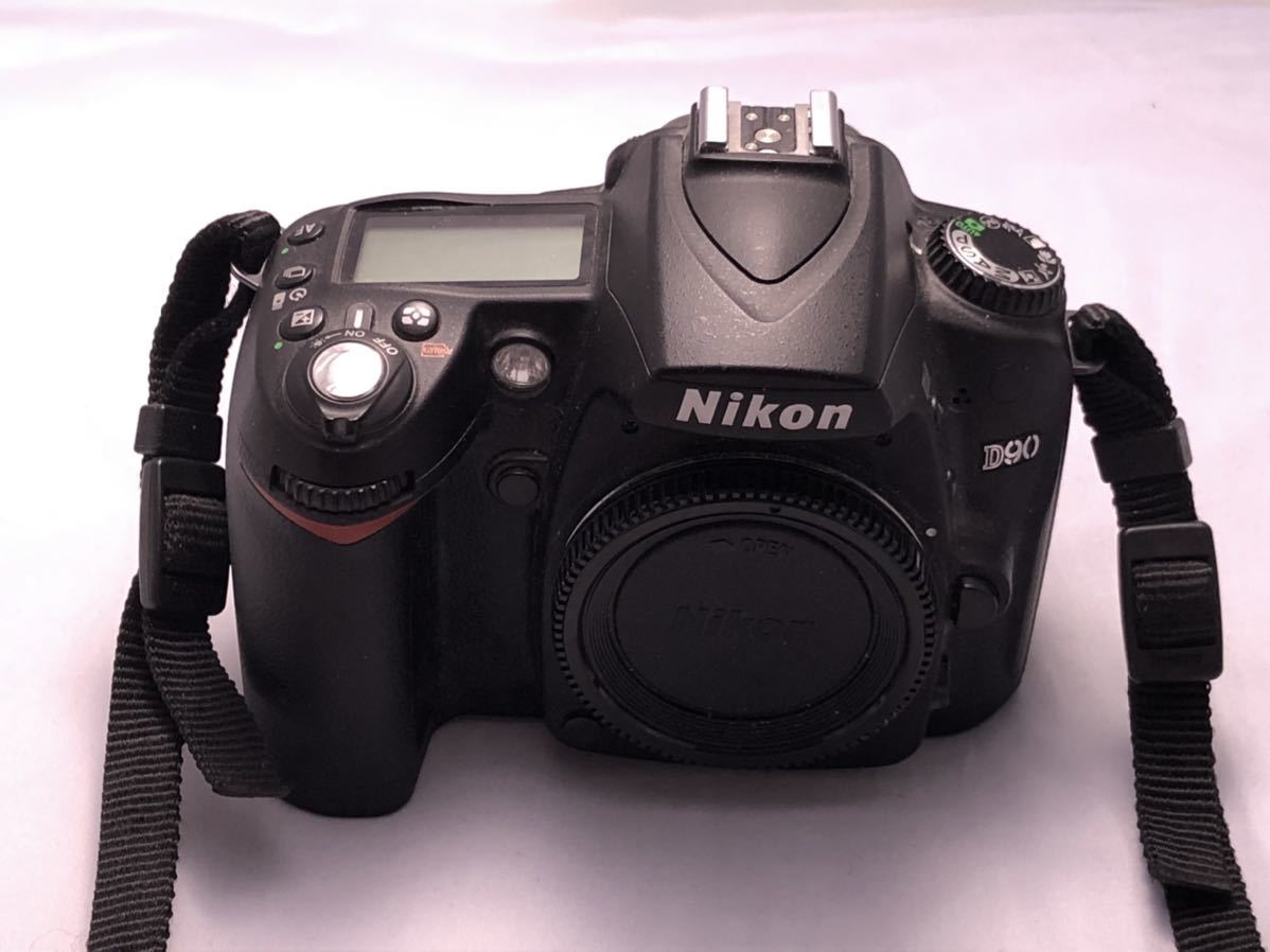ニコン Nikon D90 一眼レフ、レンズ2本、純正バッテリー2つ 純正充電器 ニコン D90 Nikon ボディ ジャンク品・保管品 デジタルカメラニコン