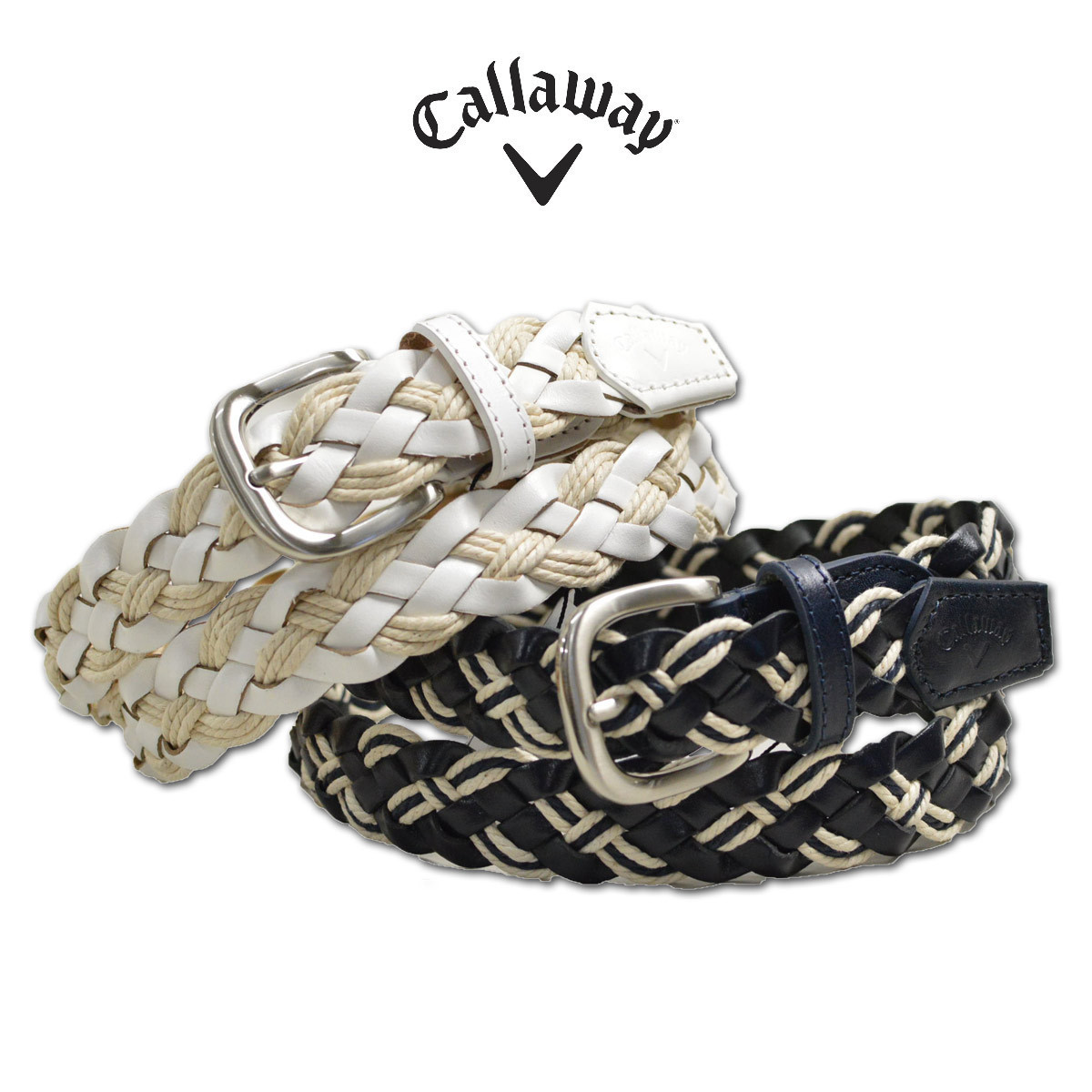 ベルト メンズ Callaway キャロウェイ ゴルフ 父の日 還暦祝い 60代 50代 40代 30代 男性 Golf ゴムメッシュベルト 人気プレゼント ロゴプリントベルト