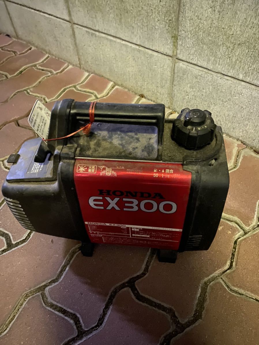 Honda EX300 ポータブル発電機　動作未確認 Honda EX300 ポータブル発電機 動作未確認 ハズレだったホンダ小型発電