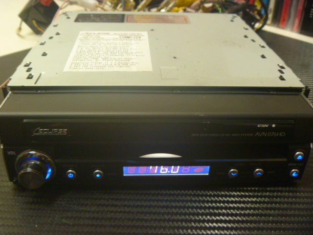 イクリプス 1DIN インダッシュナビ AVN076HD(HDDナビ)｜売買 2026年