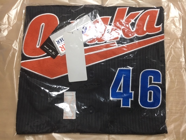  大阪近鉄バファローズ #46 北川博敏 復刻ハイクオリティユニフォーム Oサイズ ミズノ(応援ユニフォーム、ウエア)｜売買されたオークション情報、yahooの商品情報をアーカイブ公開 - オークフ 応援ユニフォーム、ウエア