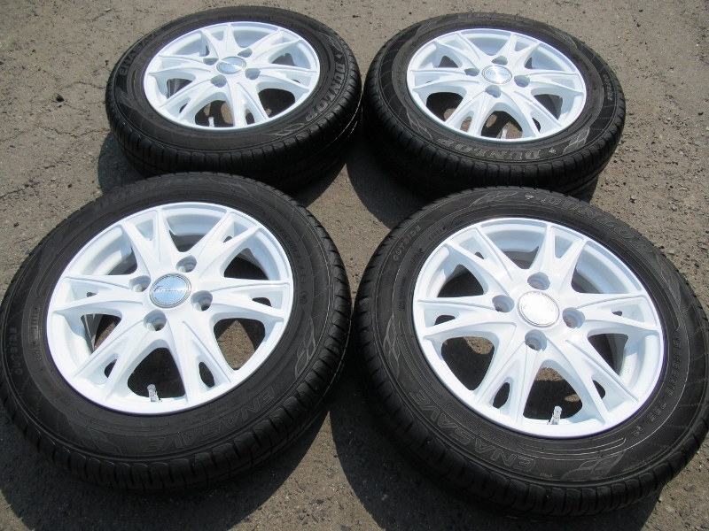 中古タイヤ☆155\u204465-13 中古タイヤ☆155⁄65-13 155⁄65R13 ダンロップ