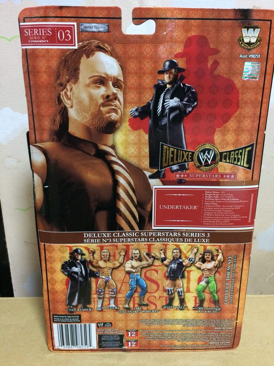 WWE WWF プロレス フィギュア ジャックスパシフィック DXクラッシック
