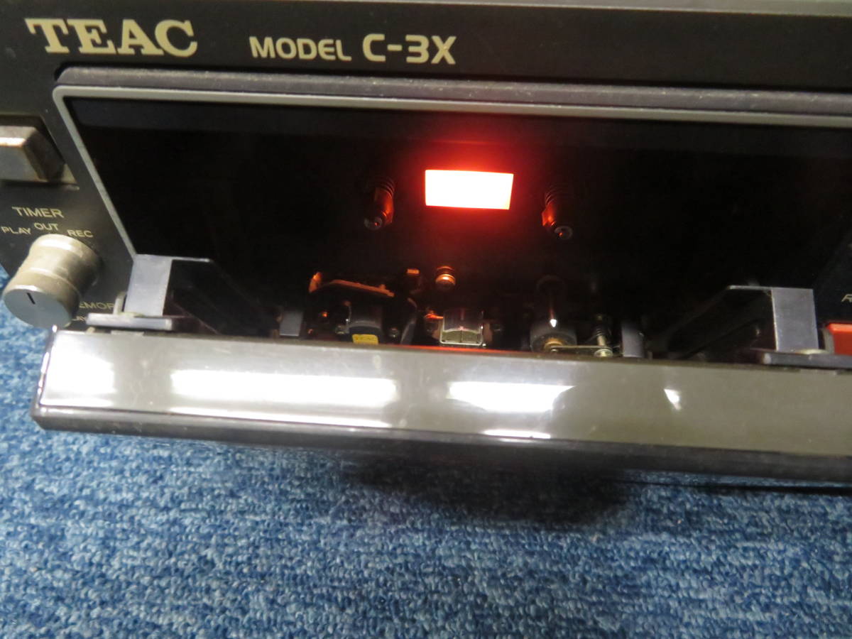 5z29〇TEAC ステレオカセットデッキ C-3X 現状品 xvpbvx