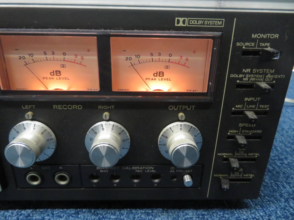5z29〇TEAC ステレオカセットデッキ C-3X 現状品 xvpbvx