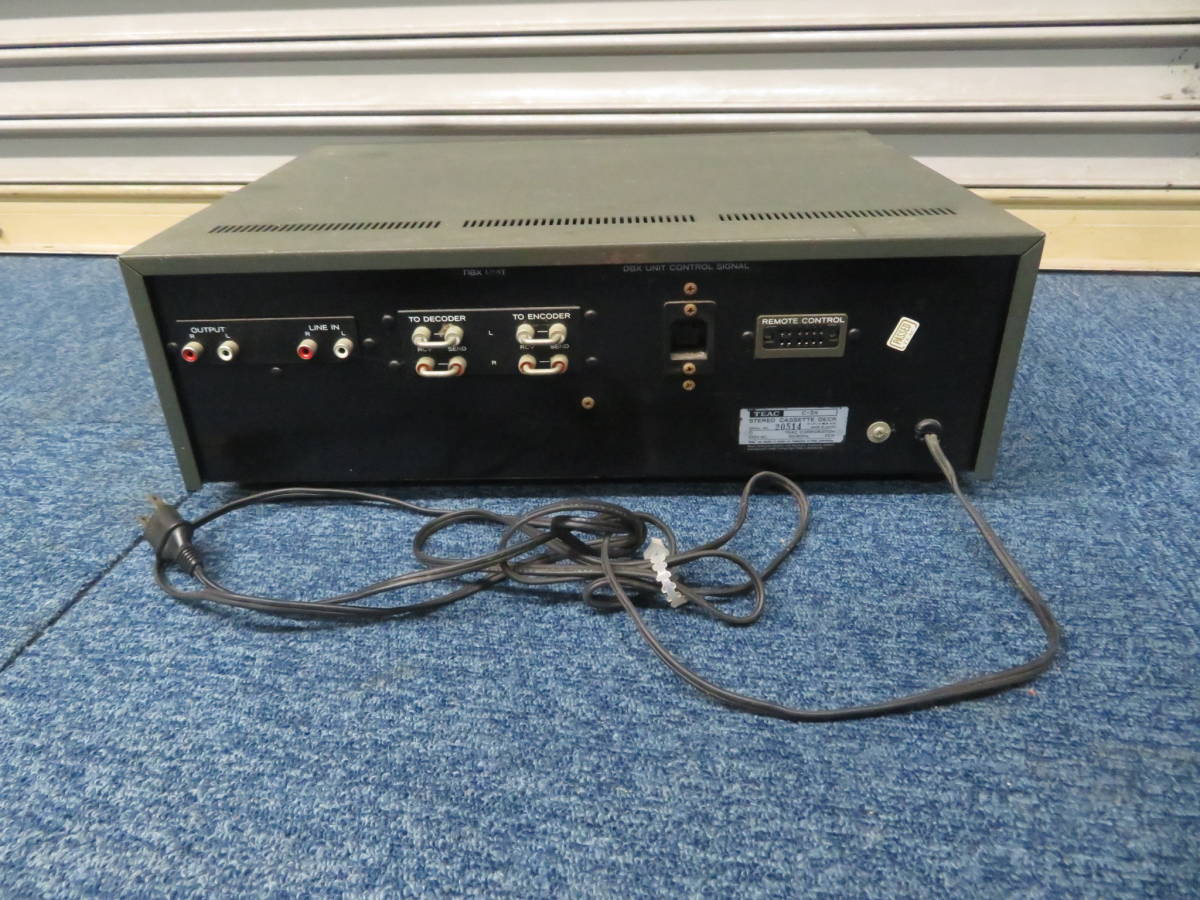 5z29〇TEAC ステレオカセットデッキ C-3X 現状品 xvpbvx