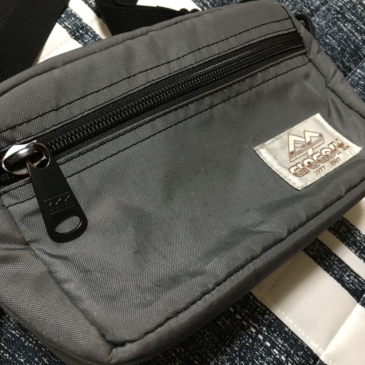 グレゴリー GREGORY パデッドショルダー S グレー 復刻版 茶タグ 30 
