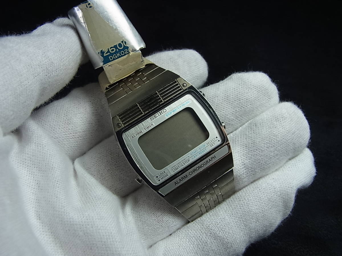 ジャンク SEIKO セイコー - アラーム デジタル 腕時計 稼働品 ジャンク 